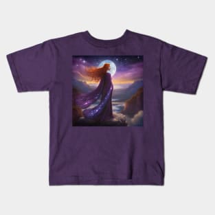 High Priestess Receiving Signals Kids T-Shirt